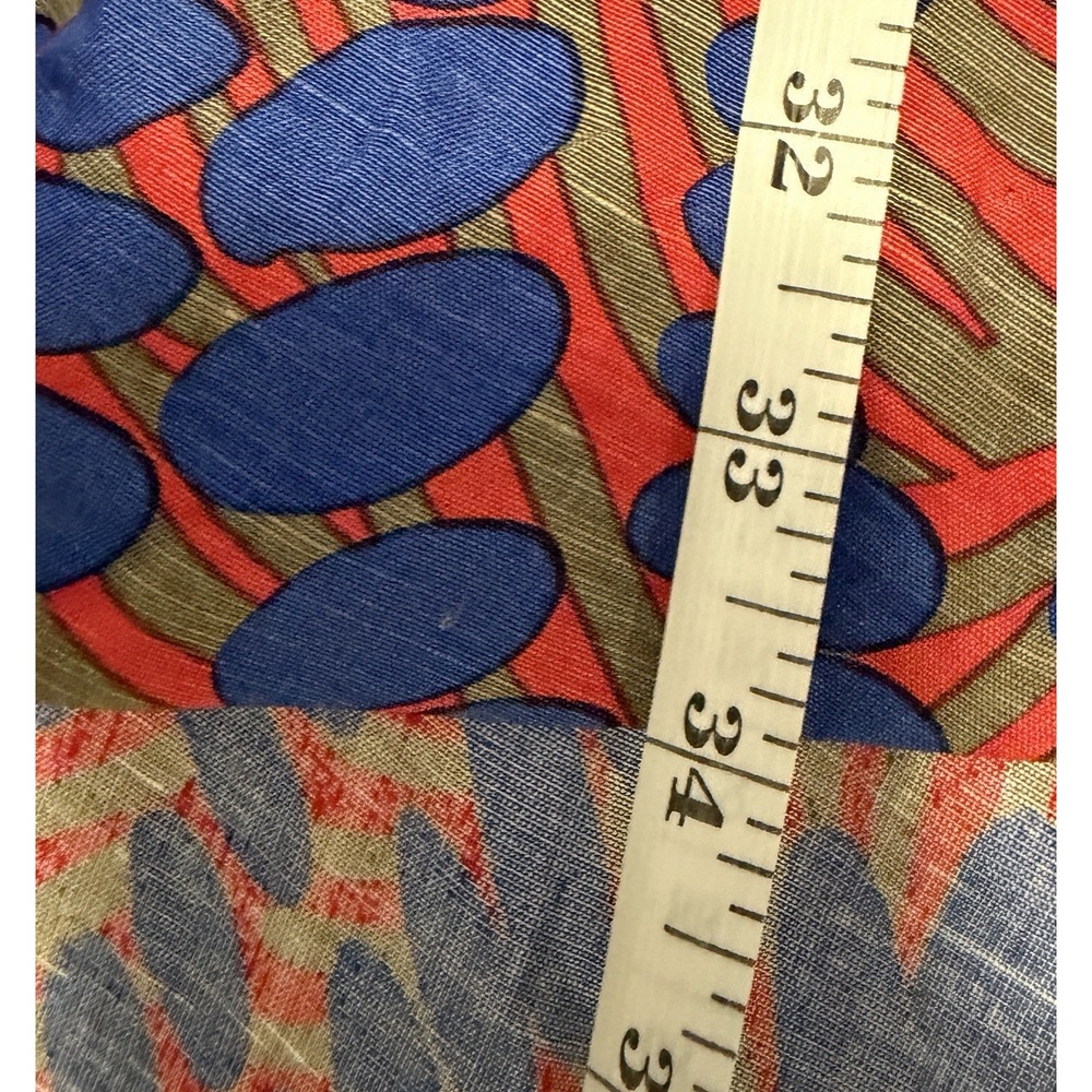 Rachel Comey Silk Linen Dress S Button Front High Low Coastal Resort Old Money - Picture 10 of 12